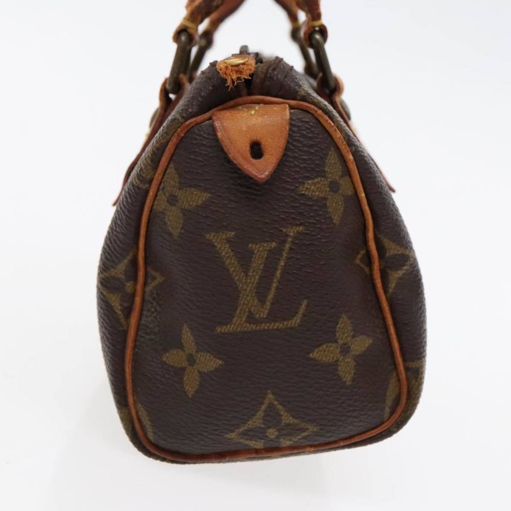 LOUIS VUITTON Monogram Mini Speedy Hand Bag M41534 LV Auth ar12643 - Picture 5 of 16
